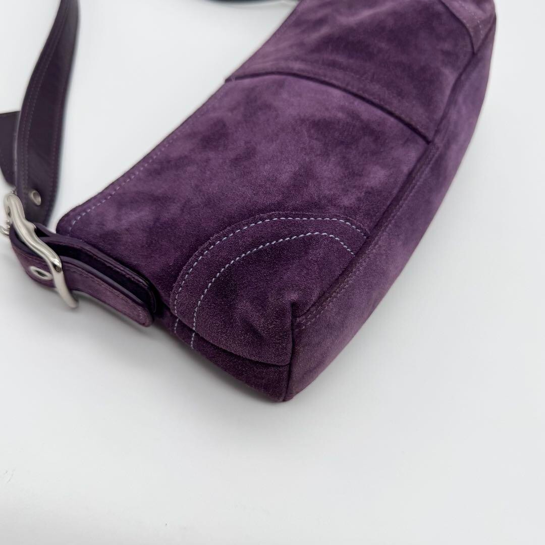 バッグ Vintage Coach Baguette Small Bag purple Vintage Coach Baguette Small Bag purple 4.3*10.2*2.3 inch | eBay