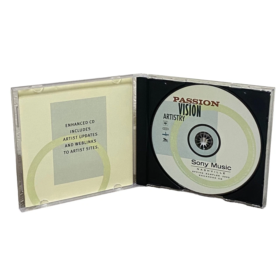 Sony Music Nashville Spring Sampler 2002 Promo CD Travis Tritt Billy Ray Cyrus - Image 3 of 3