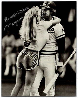 Morganna Roberts The Kissing Bandit Hand Signed 8x10 Photo #5 eBay