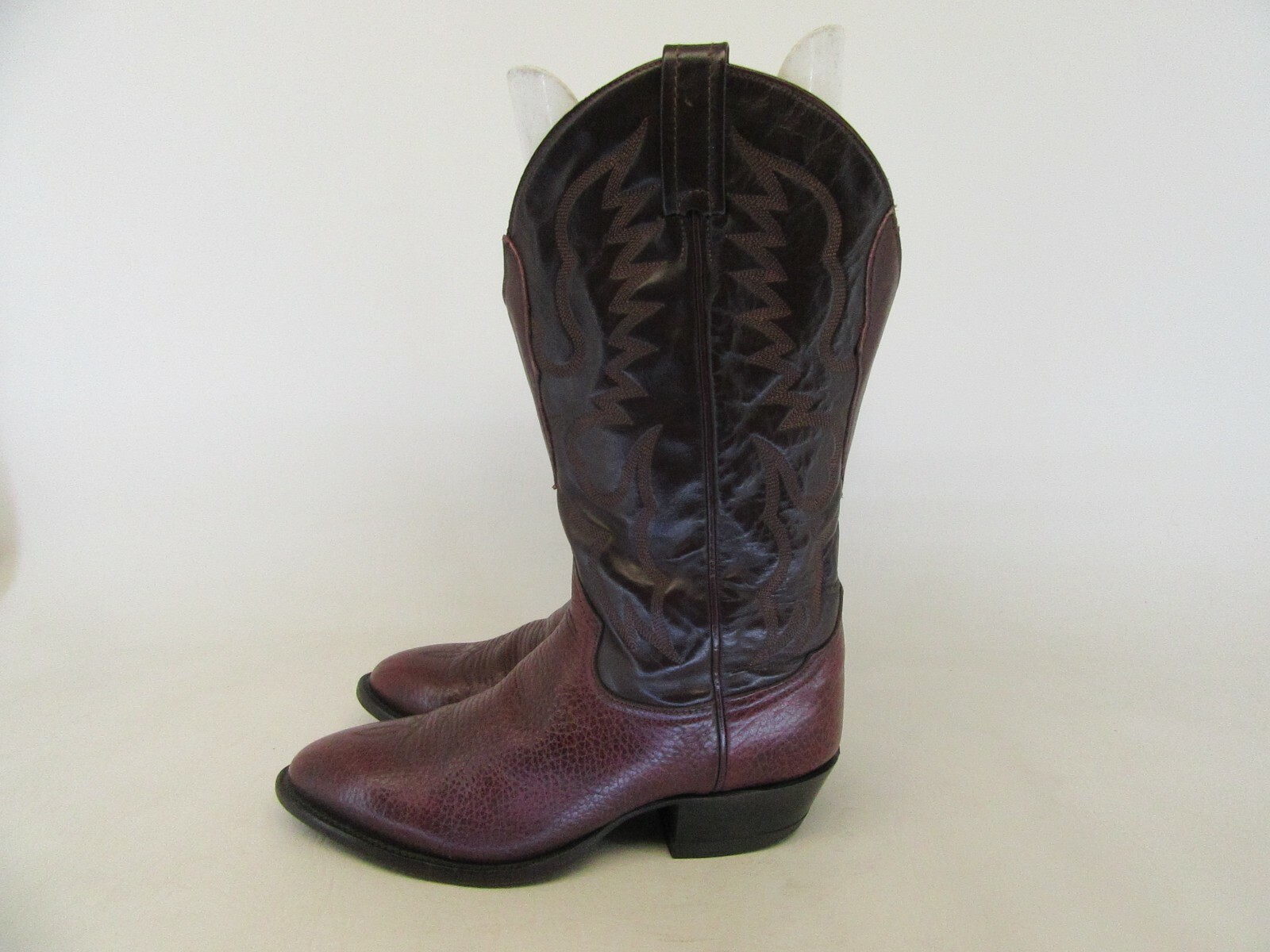 TONY LAMA Mens Size 7.5 D Brown Leather 