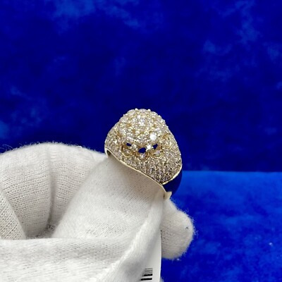 14k Yellow Gold 1.94 Carat Men s Diamond Ring VS Clarity F-G Color