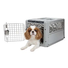 PET TRAVEL CAGE CRATE Dogs Cats Collapsible Plastic Small/Medium