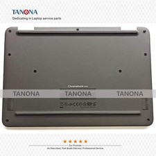 New For Dell Chromebook 11 3100 Lower Case Bottom Base Cover Shell 02RY30 2RY30