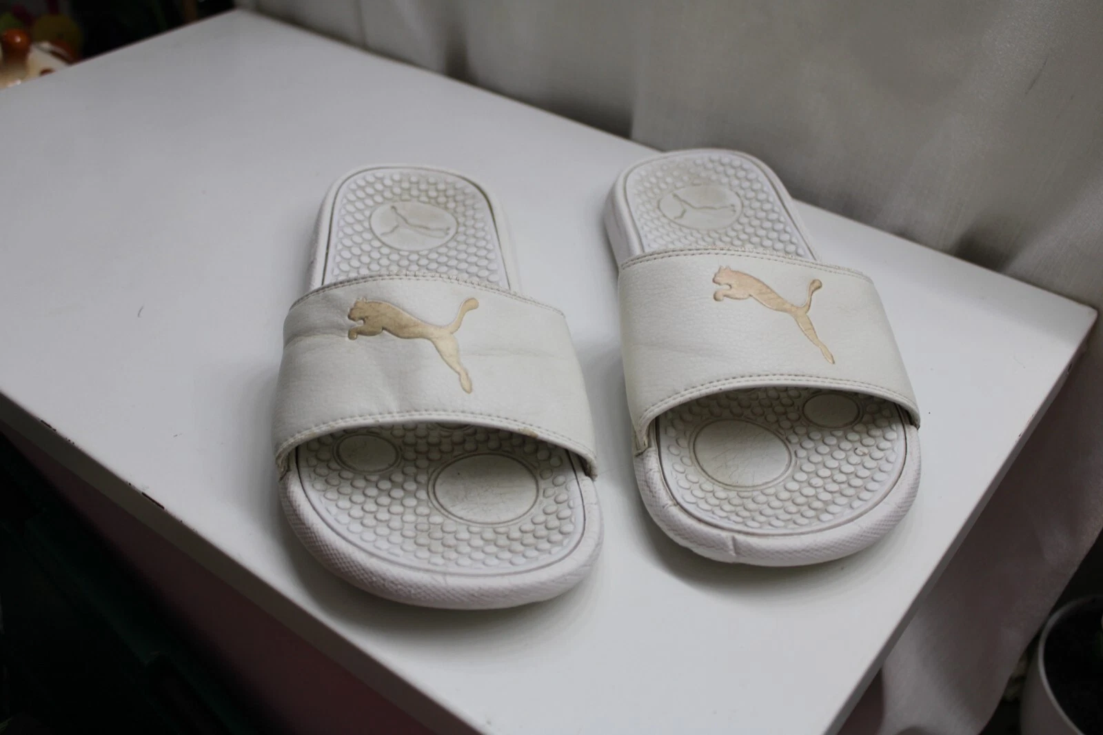 Scivoli da donna taglia 8 PUMA Cool Cat Sport Style: 371016 17 bianco brillante oro rosa