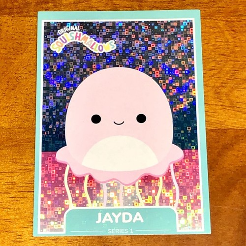 Squishmallow Jayda the Jellyfish Series 1 Trading Card Squishmallows