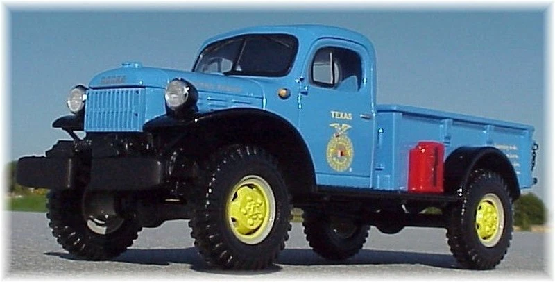 RARE Texas FFA Dodge Power Wagon Mopar First Gear 19-2537 Diecast MIB 1/30 Scale - Image 3 of 4