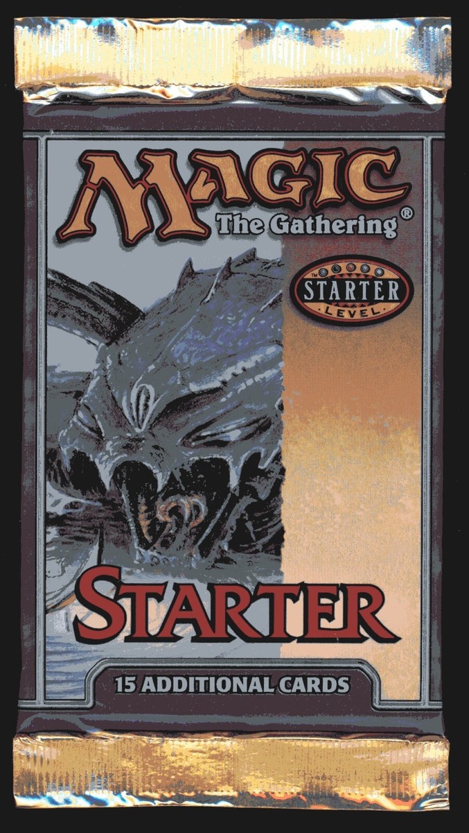 1999 MTG Magic the Gathering Starter Booster Pack English New / Sealed