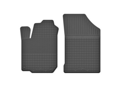 Gummimatten für Kia Soul I Bj. 2008 - 2013 Fahrer- und Beifahrermatte Schwarz Uc