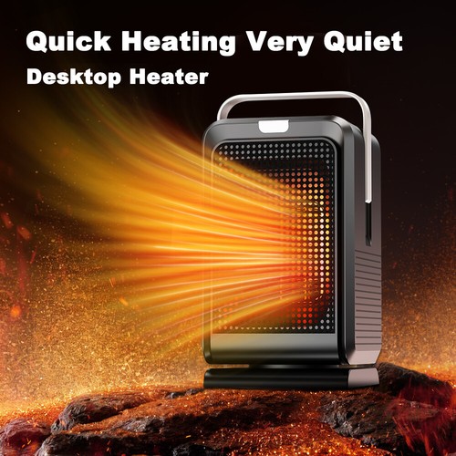 1000W Portable Indoor Space Heater with Remote 90° oscillation Large Room USA - 第 13/39 張圖片