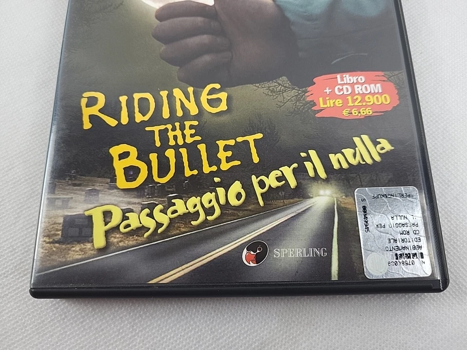 Stephen King's Riding the Bullet Special Italian Version Book + CD ROM - Image 4 of 4