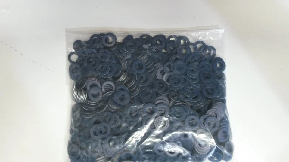 TOYOTA  LEXUS OEM OIL DRAIN PLUG GASKET WASHER 90430-12031  LOT OF 1000 WASHERS - Image 2 of 4