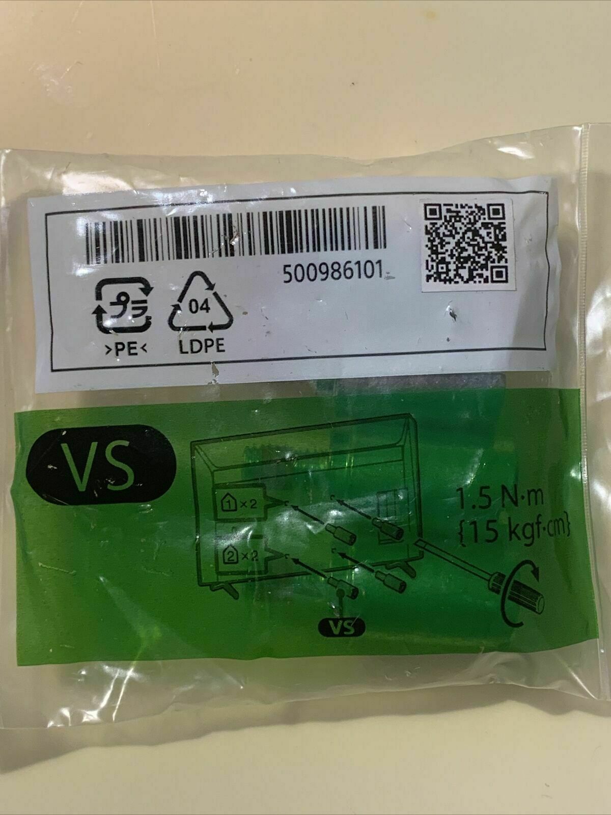 Genuine Sony 500986101 OEM Vesa Spacer/Wall Mount Attachment for Select