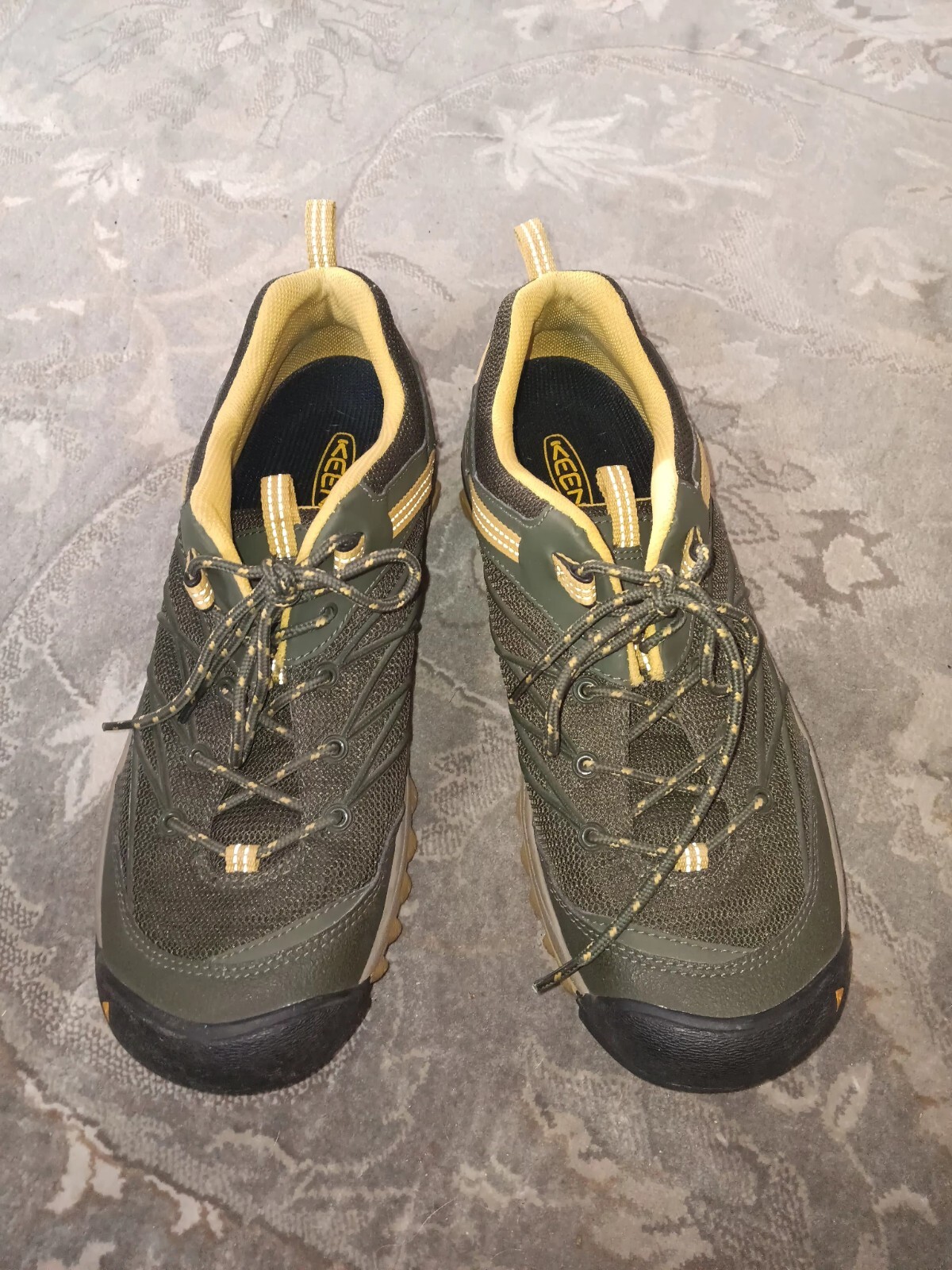 Keen GTS 011113 scarpe da trekking uomo US 11 5 maglia verde cravatta bassa