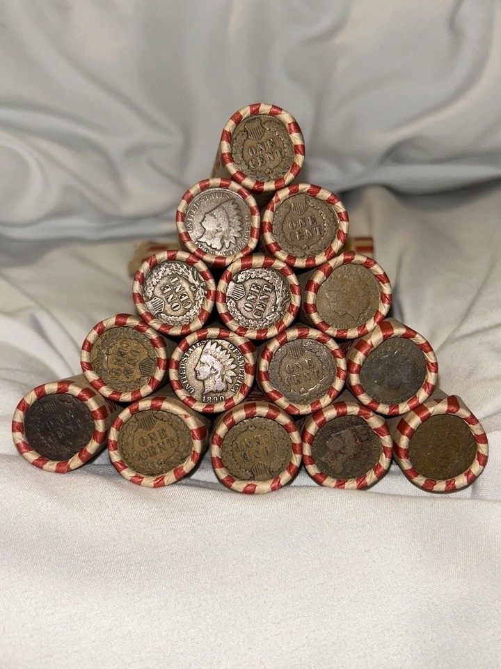 1 Pound Of Wheat Pennies Mixed Dates 1909-1958 PDS--15 1920's Per - Foto 9