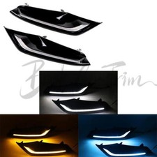 LED Daytime Running Light Fog Lamp W Turn Signal For Mazda 3 Sedan 2019-2022 NEW