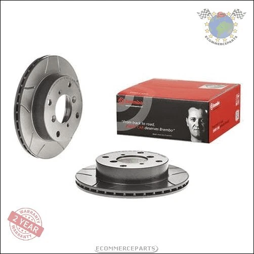 Kit Disques Brembo Avant pour SUBARU JUSTY II SUZUKI CAPPUCCINO SWIFT ALTO #nj - Photo 2/4