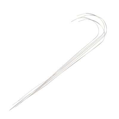  4 Pcs Bead Spinner Needles Fine Curved Bracelets Open Looper