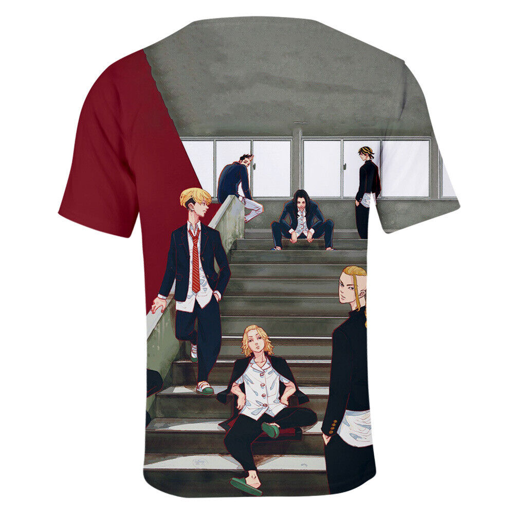 Japanese Anime Tokyo Revengers Mikey T-Shirt – Teepital – Everyday