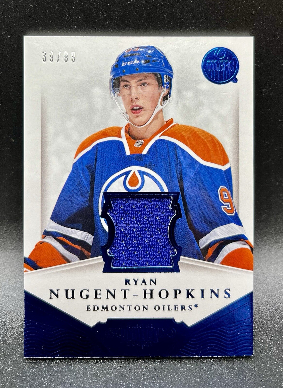2013-14 Panini Dominion Authentic Material Jersey Ryan Nugent-Hopkins /99