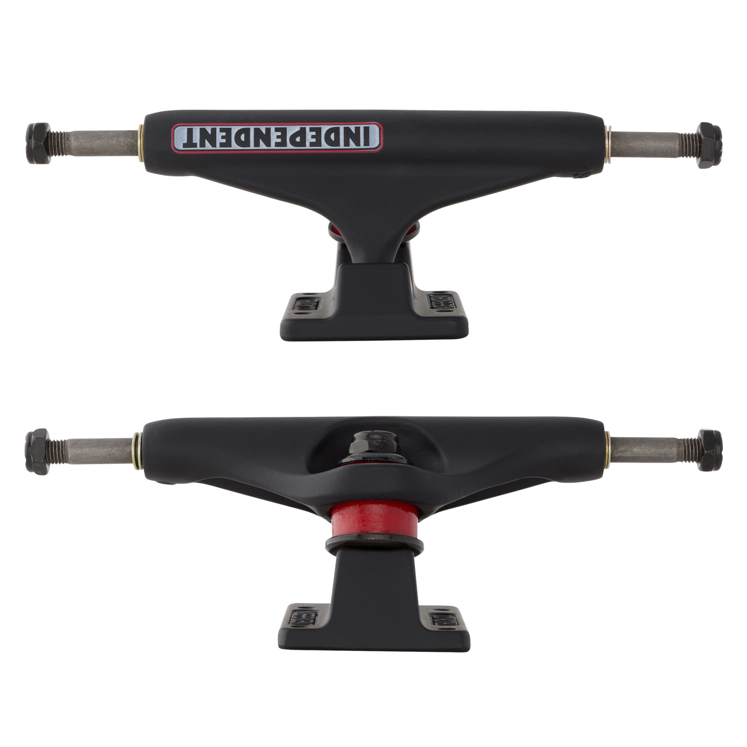 Independent Skateboard Trucks Stage 11 Standard Bar Flat Black 144 (8.25") Pair