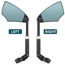 WEST BIKING Anti-glare Telescopic Bike Bicycle Rearview Rear View Mirror A Pair