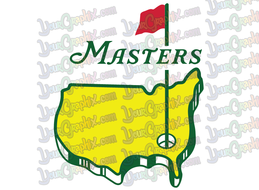 Masters Golf Logo - Vinyl Decal stickers - Made in USA | eBay