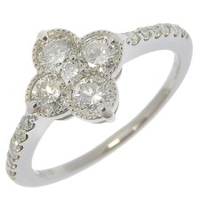 flour Ring Pt950Platinum/diamond #4.9(US Size...