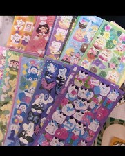 kawaii Korean style sticker Set of 20 Sheets of Stickers