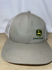 John Deere Moline 112 White Mesh Back Cap