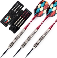 CUESOUL 22/24/26 Grams Tungsten Steel Tip Darts Set 95% 22 