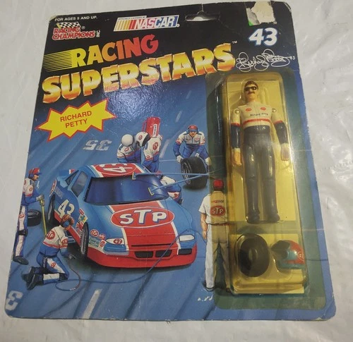 Racing Champions NASCAR Racing SuperStars 3.75" Figure Richard Petty #43  09000