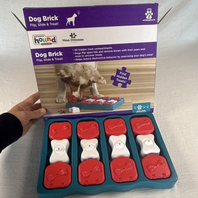 Outward Hound Nina Ottosson Dog Brick Interactive Treat Dispensing Puzzle