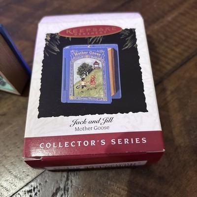 Hallmark Keepsake Ornament ''Jack and Jill''~Mother Goose Ornament NEW SHIPS FREE