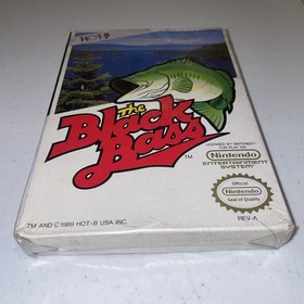 NES Nintendo THE BLACK BASS FISHING NEW & Factory Sealed!