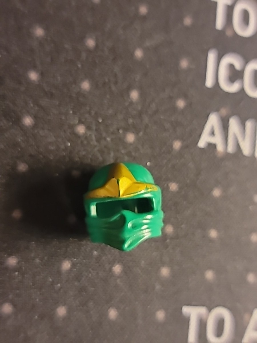 21g 入手困難廃盤セット　GENERATION 1.2 siam shade Lego Ninjago Ninja RARE GREEN HEAD WRAP ZX Lloyd Minifig Headwrap