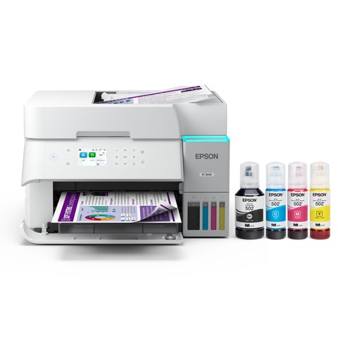 Epson EcoTank ET-3943 Wireless Supertank Printer - Certified Refurbished