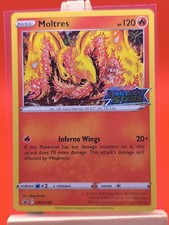 Moltres SWSH185 Prerelease Holo Rare Promo Pokemon Card Brilliant Stars * New * on eBay