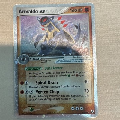 Armando Ex 84/92 EX Legend Maker Pokemon Card TCG Holo Rare