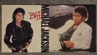 2 x Michael Jackson LPs Bad / Thriller First Press Vinyl Job Lot NM-NM