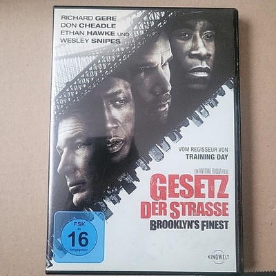 Gesetz der Strasse Brooklyn's finest  Richard Gere, Wesley Snipes  DVD(3)