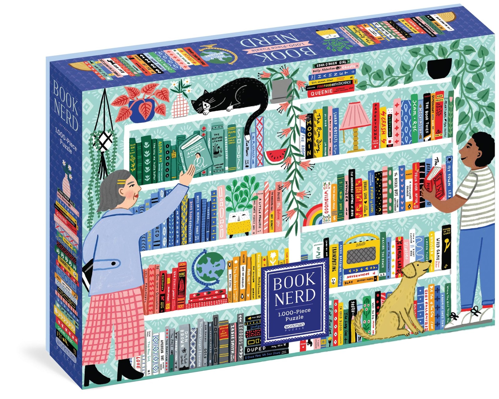 Book Nerd 1000Piece Puzzle by Holly Maguire 9781523515127 - Image 3