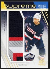2025-26 SP Game-Used Supreme Patch 4 Nations Face-Off Patch Jaccob Slavin 15/15