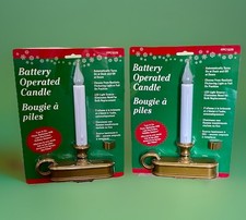 2x Carlon Traditional Deluxe Window Candle FPC1225 BRAND NEW