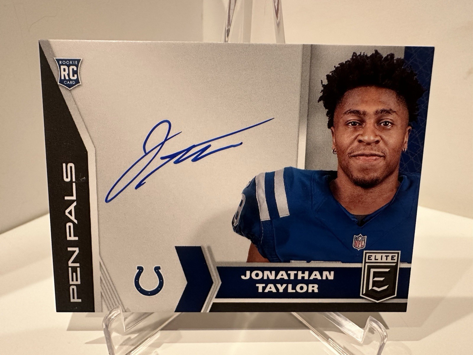 2020 Donruss Elite - Pen Pals Jonathan Taylor #PP17 RC Autograph !!