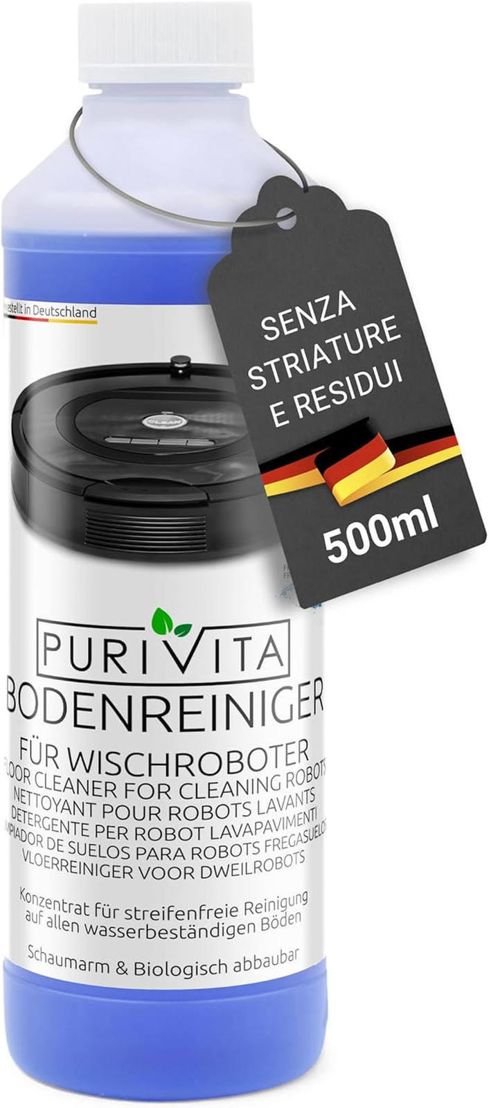 Detergente Premium Robot Lavapavimenti 500ML - Lucidatura Extra Gold