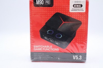 Wireless Earbuds, M90 PRO TWS Gaming Headphones 5.3 Noise Cancellation, Waterpro