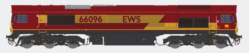 2D-066-002 Dapol Spur N Class 66 66096 EWS | Condition: New