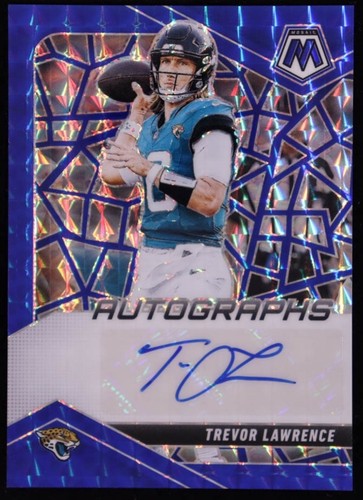 Trevor Lawrence #29 2025 Panini Mosaic Autograph card