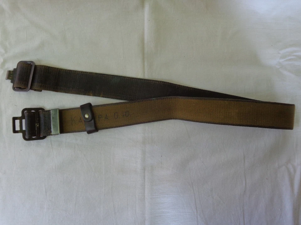 Cinturón militar soviético accesorios de metal años 70 de colección URSS ejército ruso sujetador protector Foto 3 de 4