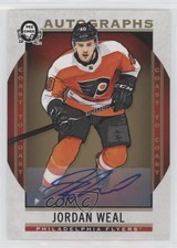 2018-19 O-Pee-Chee Coast to Canadian Tire Extended Jordan Weal #A-JW Auto 0c3